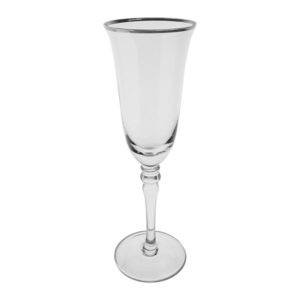 Silver Rimmed Champagne