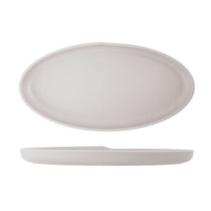White Round Melamine Dish